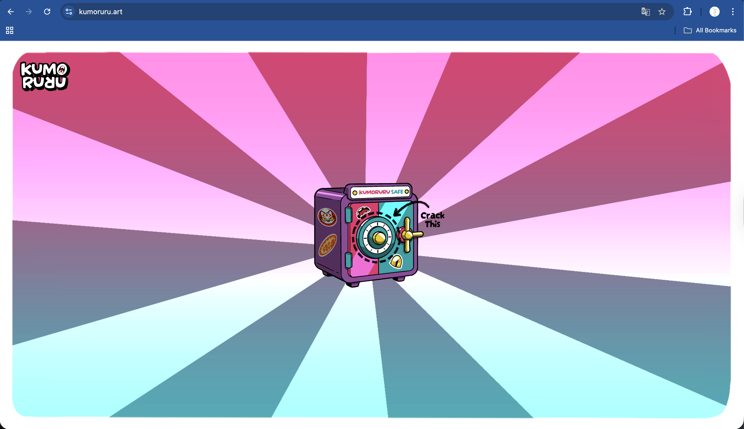 KUMORURU - web3 Wallet Landing Page System