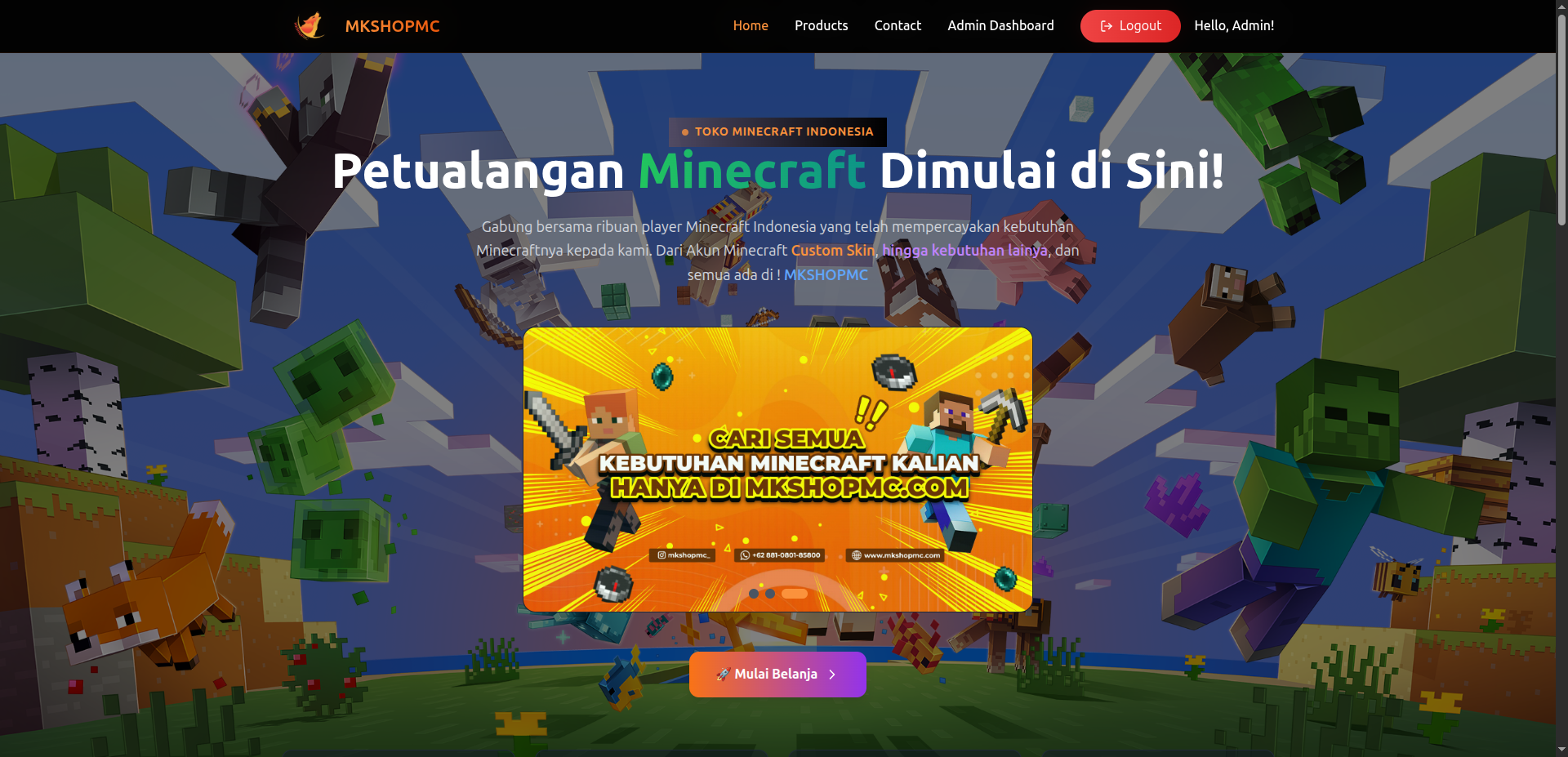 Mkshopmc – Toko Digital Otomatis