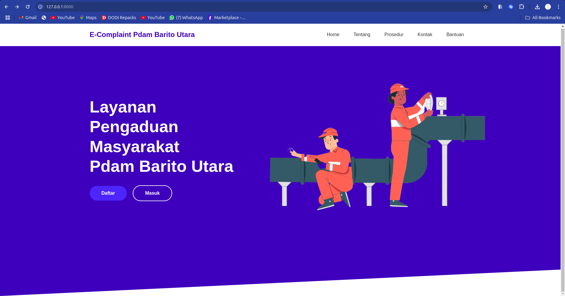 PDAM Barito Utara - Layanan Pelanggan